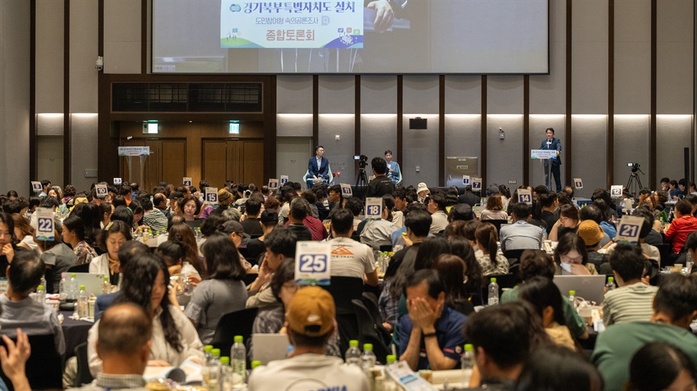 경기북부특별자치도 설치 도민참여형 숙의공론조사 — 경기도 공론화 사례